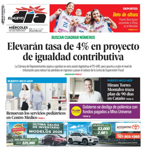 Cover of El Nuevo Dia