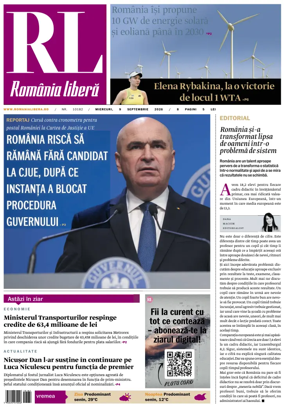 Cover of Romania Libera