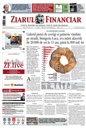 Cover of Ziarul Financiar