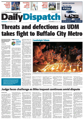 Cover of Daily Dispatch