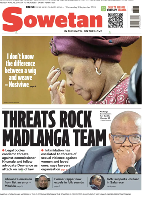 Cover of Sowetan