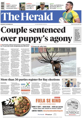 Cover of The Herald (South Africa)