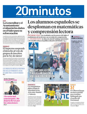 Cover of 20 Minutos Valencia