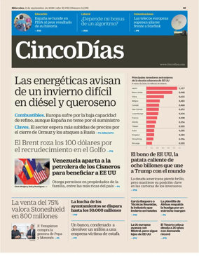 Cover of Cinco Dias