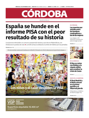 Cover of Diario Cordoba