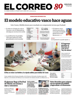 Cover of EL Correo (Alava)