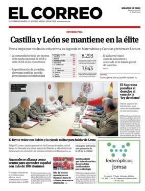 Cover of El Correo (Miranda de Ebro)