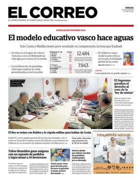 Cover of El Correo (Vizcaya)