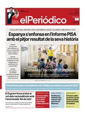 Cover of El Periodico - Catala
