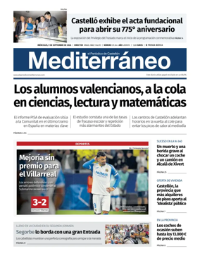 Cover of El Periodico Mediterraneo