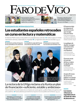 Cover of Faro de Vigo (Ourense)