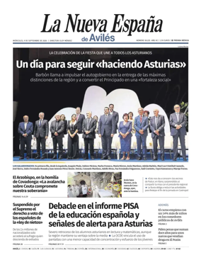 Cover of La Nueva Espana (Aviles)