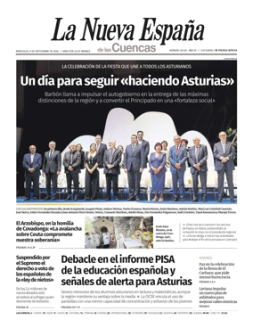 Cover of La Nueva Espana (Cuencas)