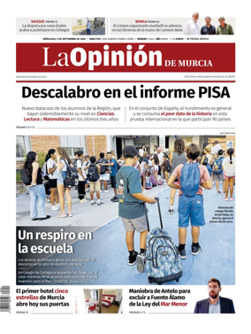 Cover of La Opinion de Murcia