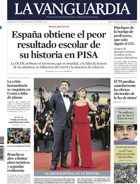 Cover of La Vanguardia (1st Edition)