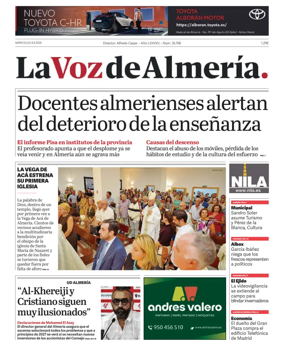 Cover of La Voz de Almeria