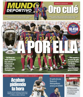 Cover of Mundo Deportivo (At. Madrid)
