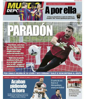 Cover of Mundo Deportivo (Bizkaia-Araba)