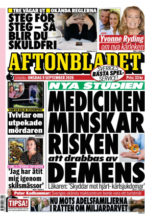 Cover of Aftonbladet