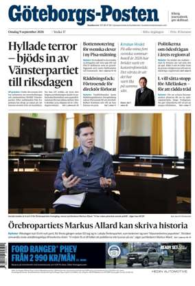 Cover of Goteborgs-Posten