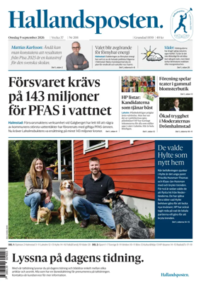 Cover of Hallandsposten