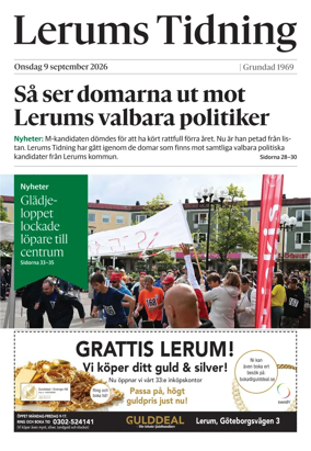 Cover of Lerums Tidning