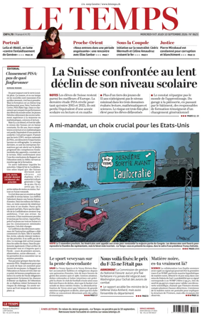 Cover of Le Temps