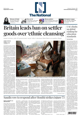 Cover of The National - News