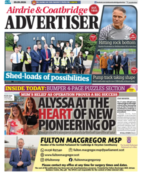 Cover of Airdrie & Coatbridge Advertiser