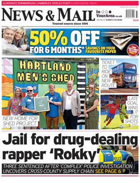 Cover of Aldershot News & Mail