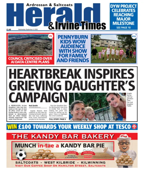 Cover of Ardrossan & Saltcoats Herald