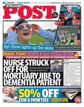 Cover of Ayrshire Post (Carrick)