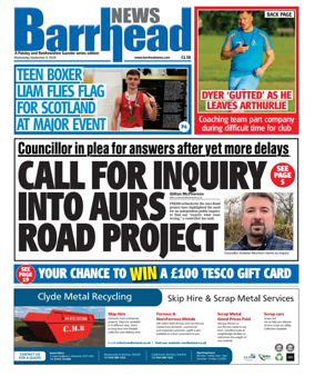 Cover of Barrhead News