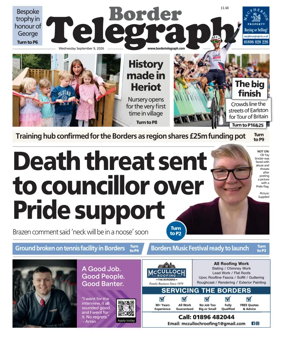 Cover of Border Telegraph