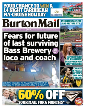 Cover of Burton Mail