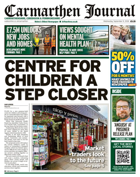 Cover of Carmarthen Journal