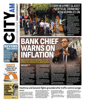 Cover of City AM