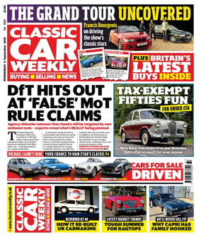 Cover of Classic Car Weekly (UK)