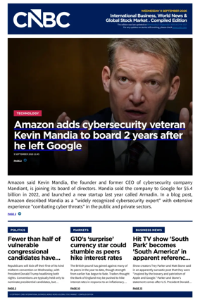 Cover of CNBC