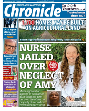 Cover of Crewe Chronicle