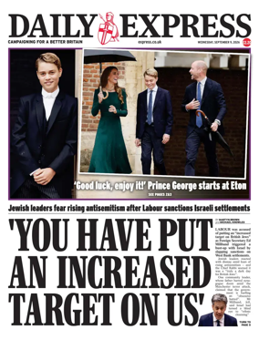 Cover of Daily Express