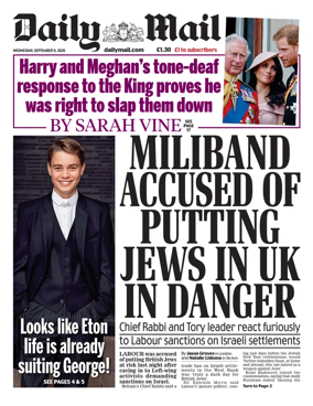 Cover of Daily Mail