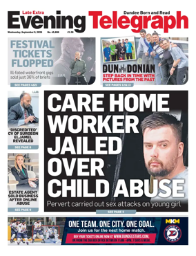 Cover of Evening Telegraph (First Edition)