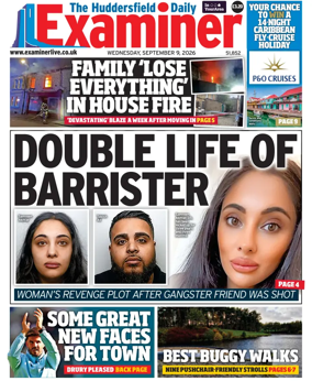 Cover of Huddersfield Daily Examiner