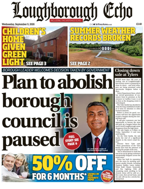 Cover of Loughborough Echo