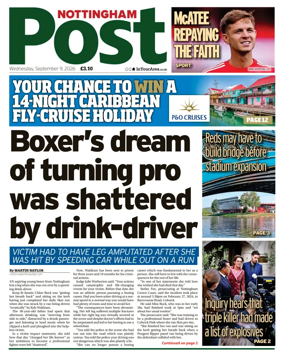 Cover of Nottingham Post
