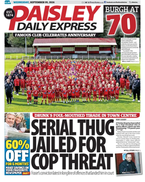 Cover of Paisley Daily Express