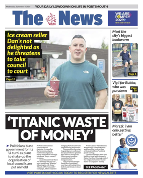 Cover of Portsmouth News