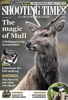 Cover of Shooting Times & Country Magazine
