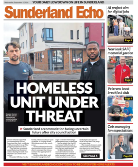 Cover of Sunderland Echo